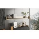 Cama PORTO 473535 полка Свободно подвешиваемая полка Настенный Древесно-стружечная плита (ДСП) Черны Cama PORTO 473535 полка Свободно подвешиваемая полка Настенный Древесно-стружечная плита (ДСП) Черны