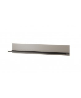 Cama SOHO 201125 полка Свободно подвешиваемая полка Настенный Древесно-стружечная плита (ДСП) Черный, Cashmere colour