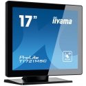 iiyama ProLite T1721MSC-B2 PC lamekuvar 43,2 cm (17") 1280 x 1024 pikslit SXGA LED Puutetundlik ekra iiyama ProLite T1721MSC-B2 PC lamekuvar 43,2 cm (17") 1280 x 1024 pikslit SXGA LED Puutetundlik ekra