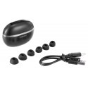 Streetz T235-BLK austiņas un brīvroku komplekts True Wireless Stereo (TWS) Ausīs Zvani / mūzika Blue