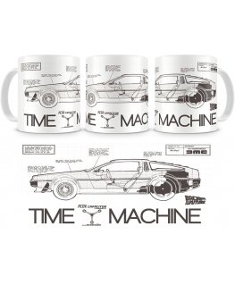 Sd Toys Back to the Future Time Machine mug