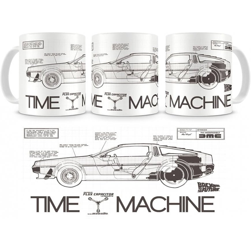 Sd Toys Back to the Future Time Machine mug