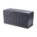 Keter Sherwood Storage box Rectangular Resin Anthracite Keter Sherwood Storage box Rectangular Resin Anthracite