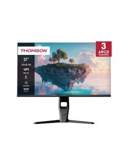 Thomson M27QG5Y14 monitori 68,6 cm (27") 2560 x 1440 pikseļi Quad HD LED Pelēks