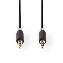 Nedis CABW22000AT20 audiokaapeli 2 m 3.5mm Antrasiitti Nedis CABW22000AT20 audiokaapeli 2 m 3.5mm Antrasiitti