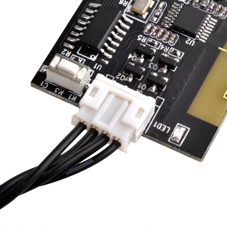 Silverstone ES02-USB nuotolinio valdymo pultelis Radijo dažnio belaidė PC Spaudžiamieji mygtukai – 2