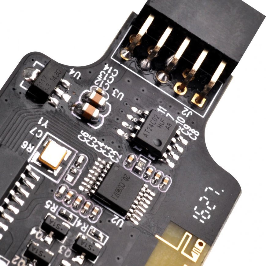 Silverstone ES02-USB tālvadības pults RF Bezvadu PC (dators) Nospiežamās pogas – 3