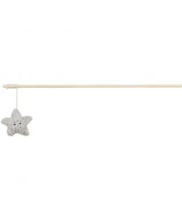 Rotaļlieta kaķiem - Trixie Xmas playing rod, star, wood, 48 cm