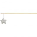 Rotaļlieta kaķiem - Trixie Xmas playing rod, star, wood, 48 cm
