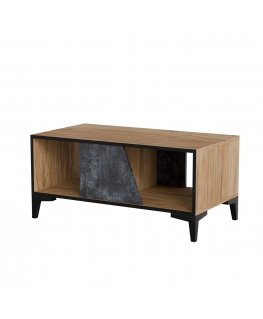 Cama Kavos staliukas/latrina OVO 90x50xH39 ąžuolas/betonas