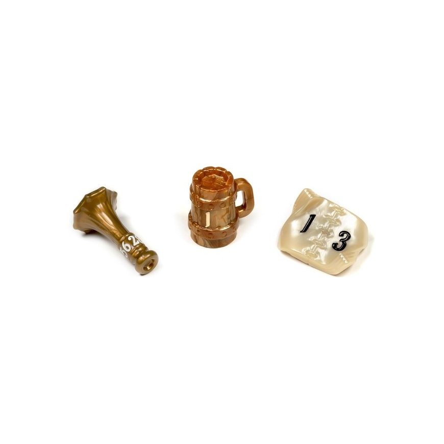 Polyhero Dice PolyHero Bard Troubadours Dice Trio