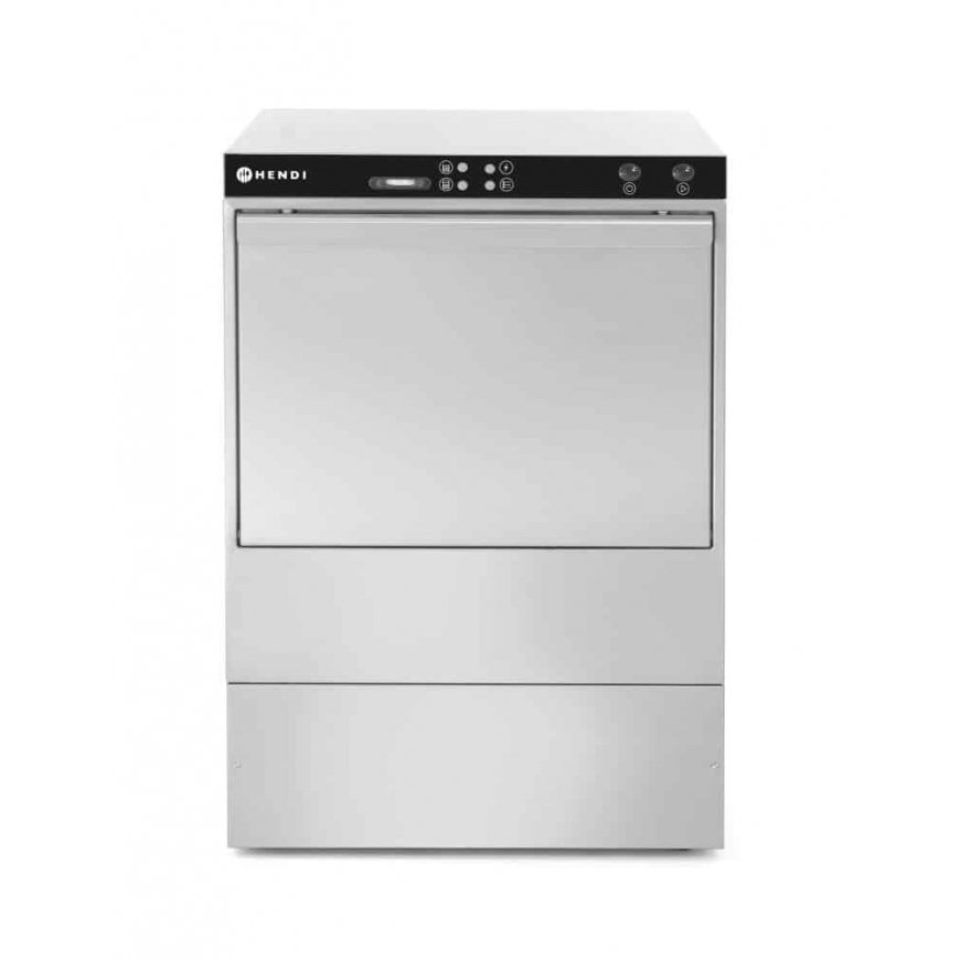 Hendi Bar Dishwasher quick and economical + dispenser + discharge pump basket 50x50cm 230V