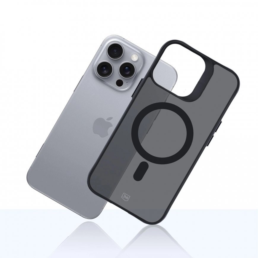 3MK Smoke MagCase mobile phone case 17.5 cm (6.9") Cover Grey, Transparent – 5