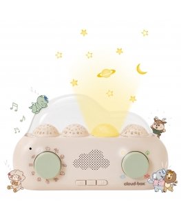 Cloud B CloudBox bērnu naktslampa Brīvi stāvošs Bēšs, Zaļš