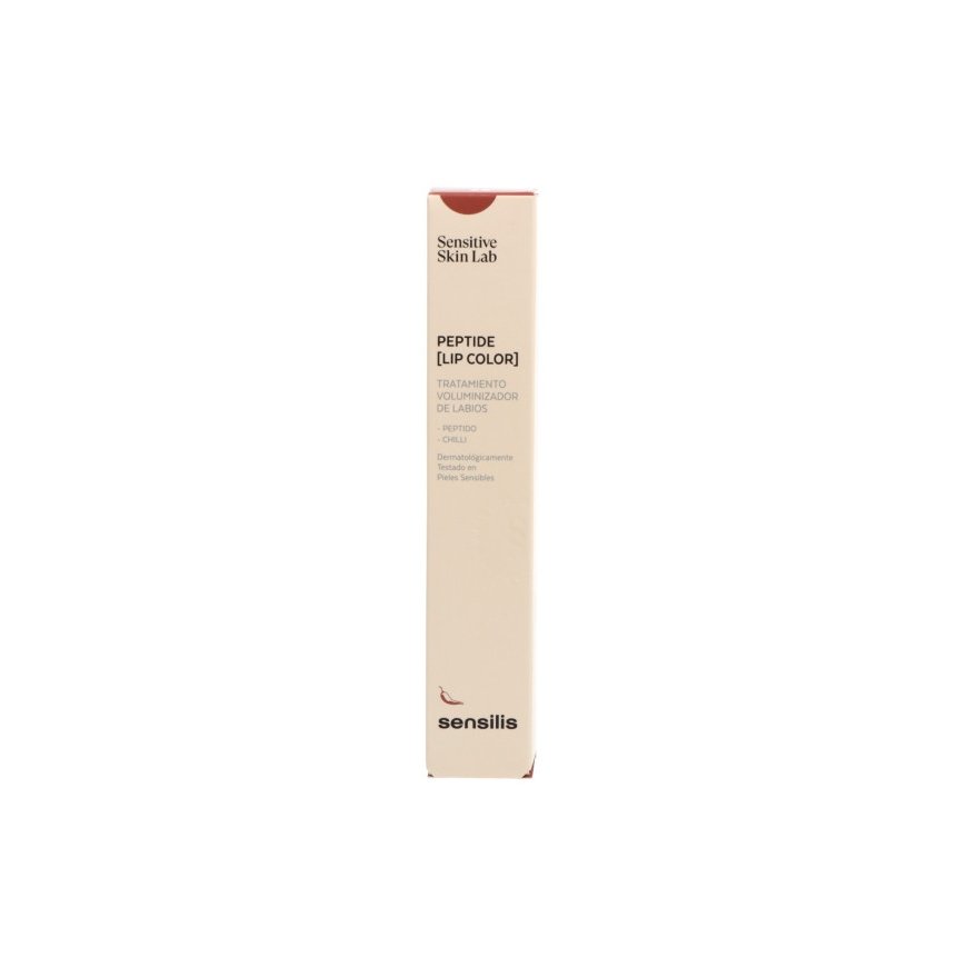 Sensilis PEPTIDE [LIP COLOR] tūrinys lūpų putlinimui 06-Brown Pepper 10 ml