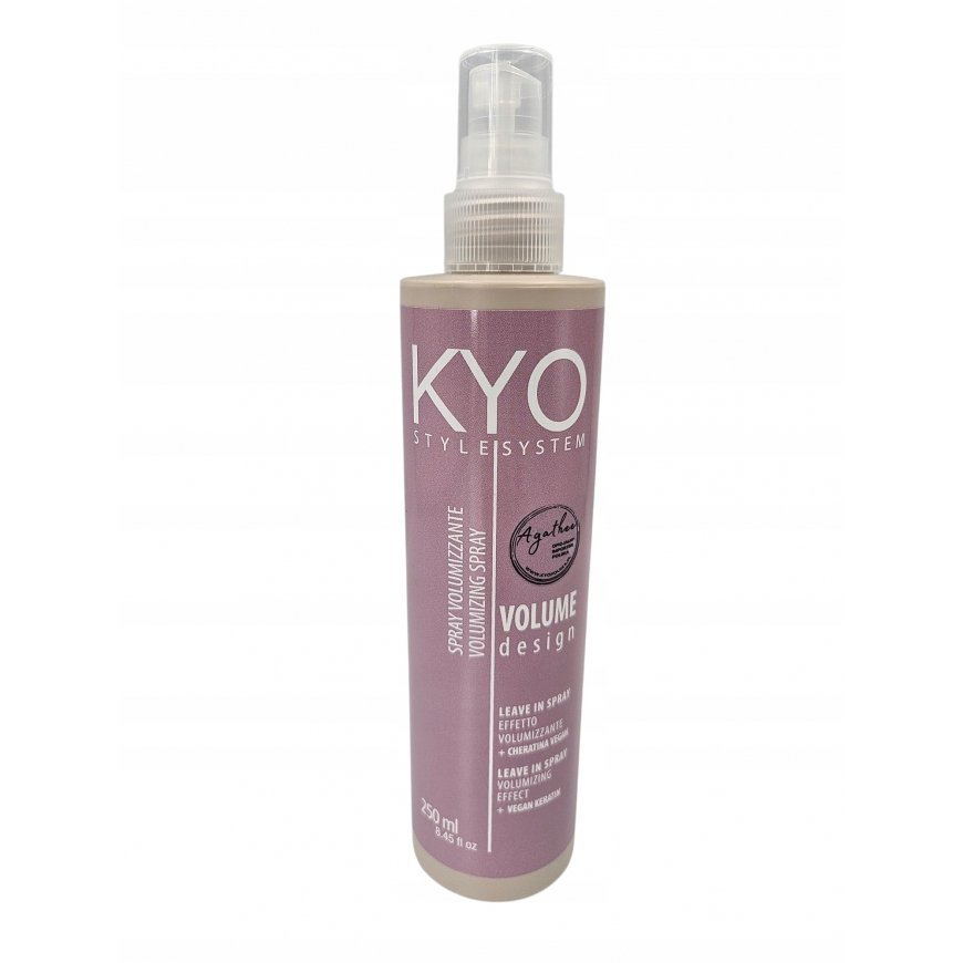 KYO Style System Volume Design Purškiklis – plaukų purškiklis, didinantis apimtį, 250ml