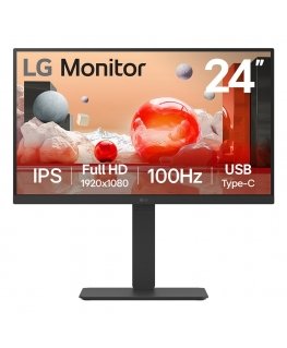 LG 24BA650 LED display 60,5 cm (23.8") 1920 x 1080 пикселей Full HD Черный
