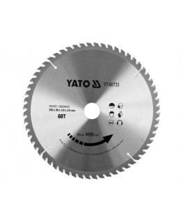 Yato YT-60733 griezējdisks disku zāģiem 25,5 cm 1 pcs