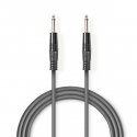 Nedis COTH23000GY30 audiokaapeli 3 m 6.35mm Harmaa Nedis COTH23000GY30 audiokaapeli 3 m 6.35mm Harmaa