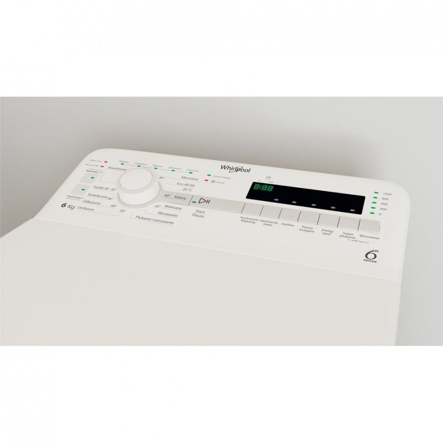 Whirlpool TDLR 6040S PL/N washing machine Top-load 6 kg 1000 RPM White – 4