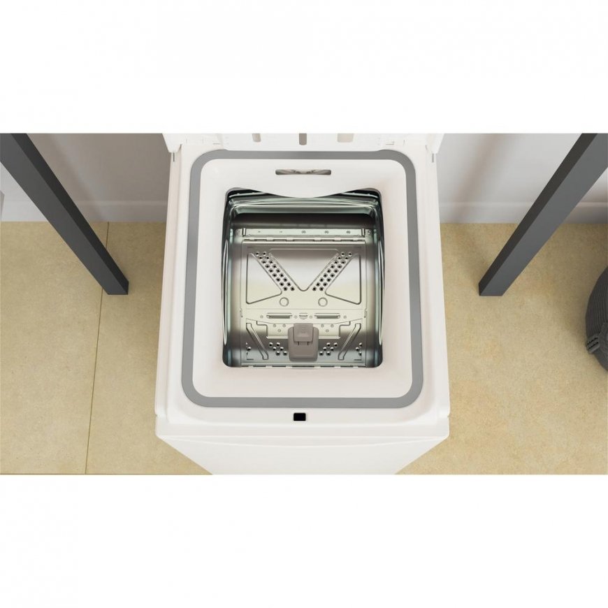 Whirlpool TDLR 6040S PL/N skalbimo mašina Pakraunama iš viršaus 6 kg 1000 RPM Balta – 5