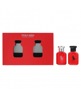 Set Ralph Lauren: Polo Red, Eau De Parfum, For Men, 40 ml + Polo