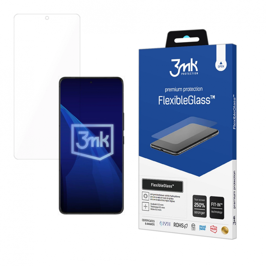 3Mk apsaugos hibridinis stiklas 3mk FlexibleGlass Lite Asus ROG Phone 9 / 9 Pro / 9 FE