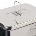 ESBIT CS1100ST keittoastia retkeilyyn Setti 1,1 L musta, Hopea