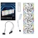 Lian Li UNI FAN SL Wireless 120 Arvuti korpus Ventilaator 12 cm Valge 3 tk