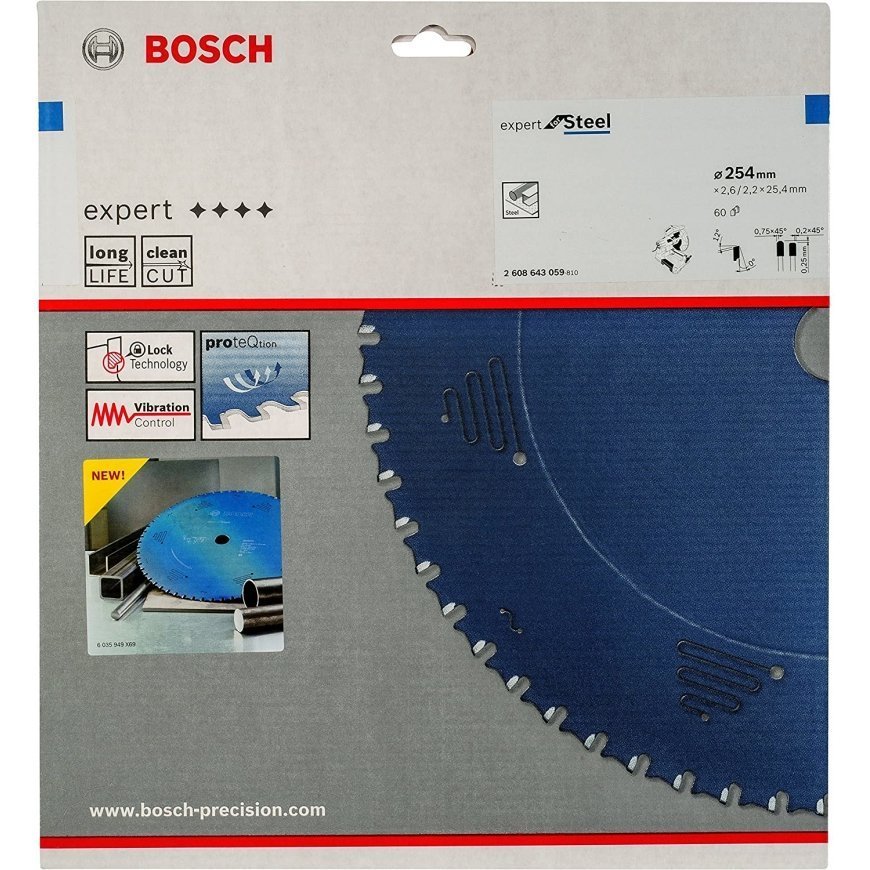 Bosch 2608643059 ümmargune saetera 25,4 cm 1 tk – 2