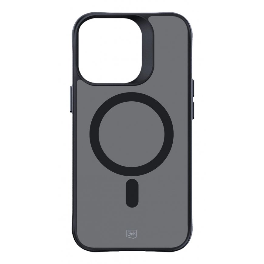 3MK Smoke MagCase matkapuhelimen suojakotelo 15,5 cm (6.1") Suojus Harmaa