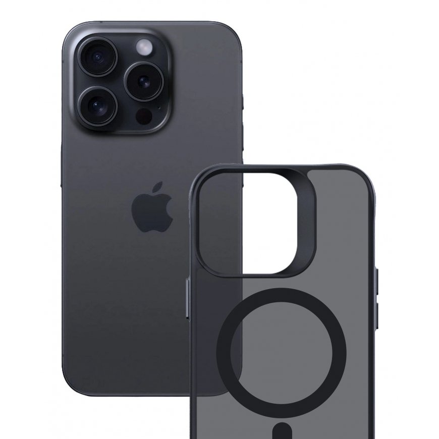 3MK Smoke MagCase mobile phone case 15.5 cm (6.1") Cover Grey – 3