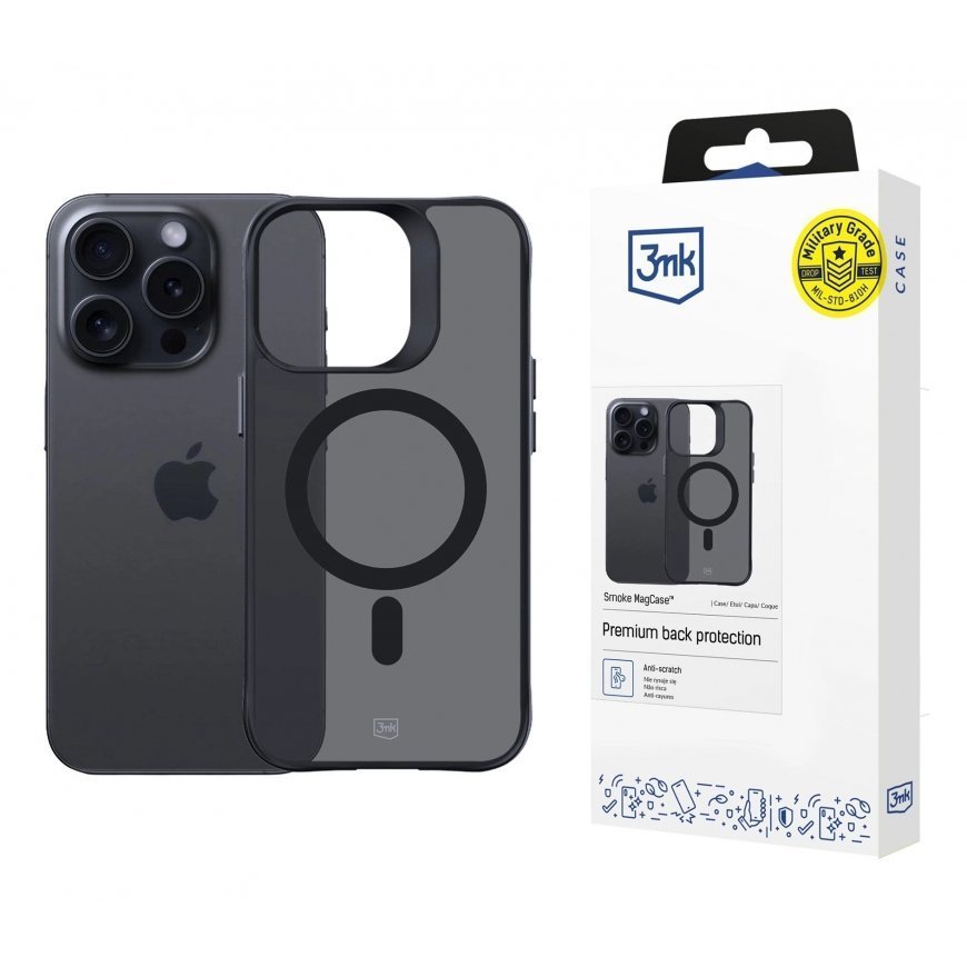 3MK Smoke MagCase mobiiltelefoni ümbris 15,5 cm (6.1") Kate Hall – 5