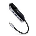 Axagon HMC-6GL dokstacija Vadu USB 3.2 Gen 1 (3.1 Gen 1) Type-C Melns, Pelēks Axagon HMC-6GL dokstacija Vadu USB 3.2 Gen 1 (3.1 Gen 1) Type-C Melns, Pelēks