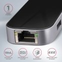 Axagon HMC-6GL kannettavien tietokoneiden telakka ja porttitoistin Langallinen USB 3.2 Gen 1 (3.1 Ge Axagon HMC-6GL kannettavien tietokoneiden telakka ja porttitoistin Langallinen USB 3.2 Gen 1 (3.1 Ge