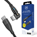 3mk Hyper Cable 3mk Hyper Cable N-SERIES USB-C | USB-C 2m 20V|3A 3mk Hyper Cable 3mk Hyper Cable N-SERIES USB-C | USB-C 2m 20V|3A
