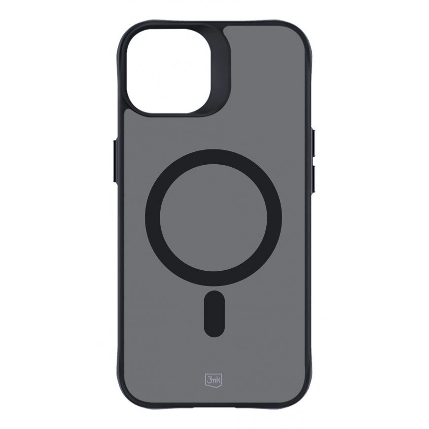 3MK Smoke MagCase mobiliojo telefono dėklas 15,5 cm (6.1") Pilka