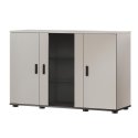Cama SOHO chest of drawers 120x41x80 cashmere + black Cama SOHO chest of drawers 120x41x80 cashmere + black