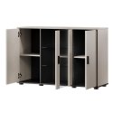 Cama SOHO chest of drawers 120x41x80 cashmere + black Cama SOHO chest of drawers 120x41x80 cashmere + black