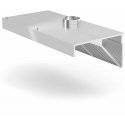Kampinis sieninis gaubtas su labirintiniais filtrais ir LED apšvietimu, 120x70x45 cm - Hendi 229316 Kampinis sieninis gaubtas su labirintiniais filtrais ir LED apšvietimu, 120x70x45 cm - Hendi 229316