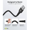 Goobay 74504 lightning cable 2 m Black Goobay 74504 lightning cable 2 m Black
