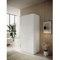 Cama Wardrobe PAFOS 2D 90x55.5x198.5 white matt Cama Wardrobe PAFOS 2D 90x55.5x198.5 white matt