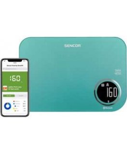 SENCOR SKS 7071GR Kitchen Scale in Turquoise Color
