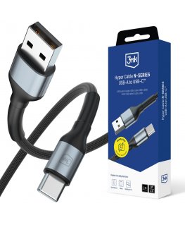 3mk Hyper Cable 3mk Hyper Cable N-SERIES USB-A | USB-C 1m 9V|2A