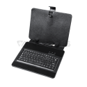 QUER Universaali suojakotelo 9.7 tuuman tableteille USB-näppäimistöllä QUER Universaali suojakotelo 9.7 tuuman tableteille USB-näppäimistöllä