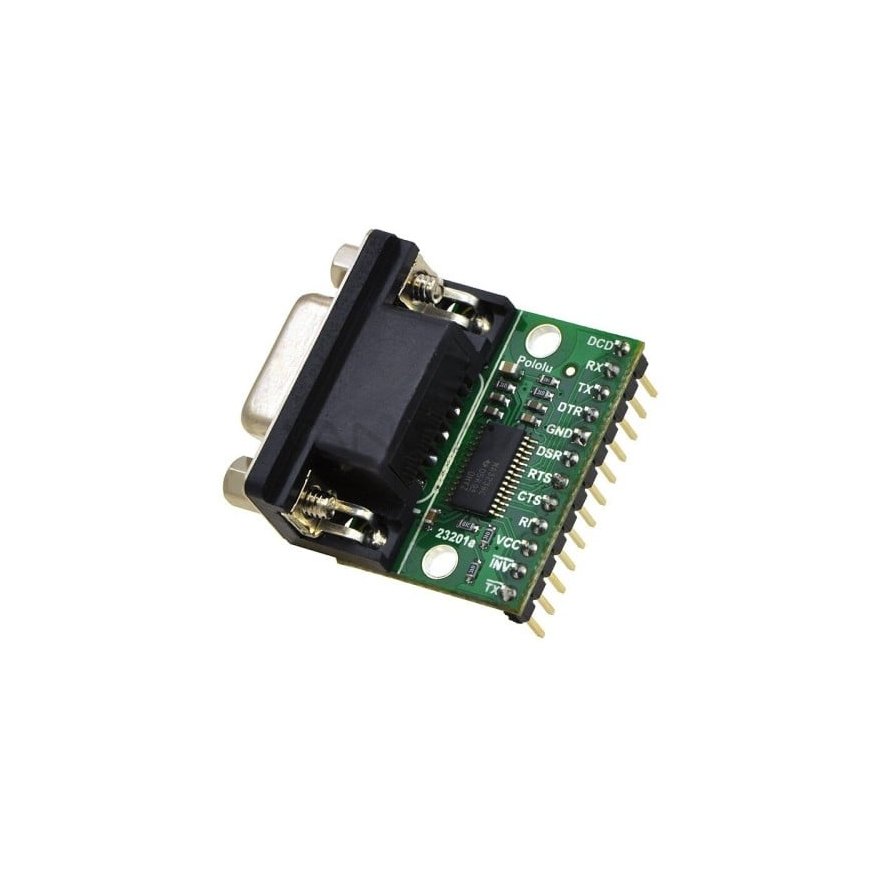 Pololu 23201a, UART преобразователь, RS-232 с разъемом DB9, Pololu 126