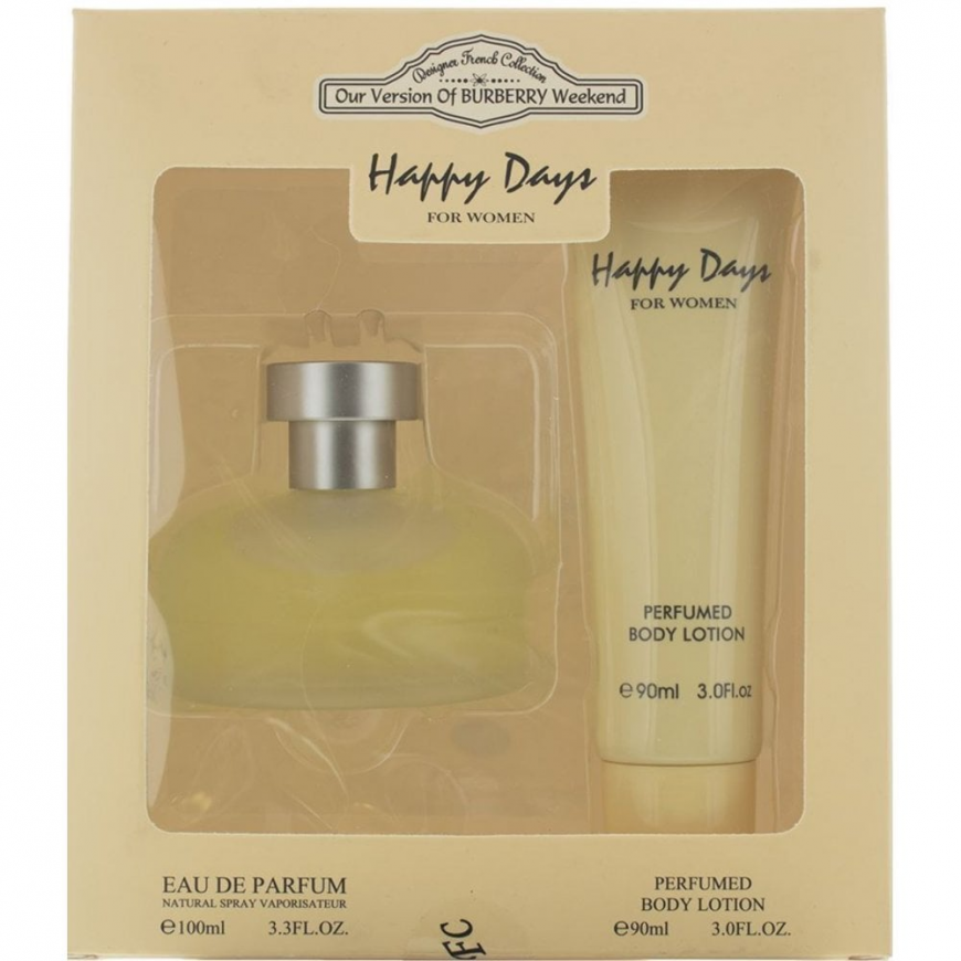Set Designer French: Happy Days, Eau De Parfum, For Women, 100 m