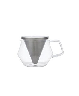 KINTO - CARAT Tee-Filter 600ml roostevaba terasest.