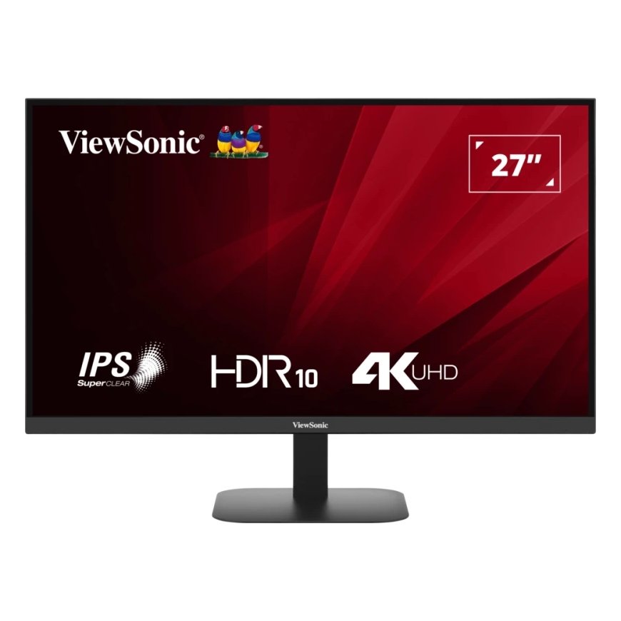 Viewsonic VA VA2708-4K-HD tietokoneen litteä näyttö 68,6 cm (27") 3840 x 2160 pikseliä 4K Ultra HD L