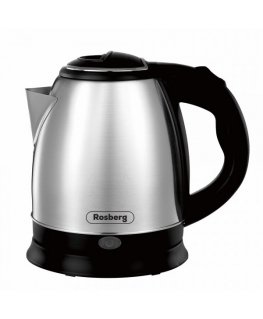 Elektriskā tējkanna Rosberg 555R51230J, 1500W, 1L, nerūsējošā tē